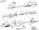 Bosch 0 602 223 005 ---- Hf Straight Grinder Spare Parts